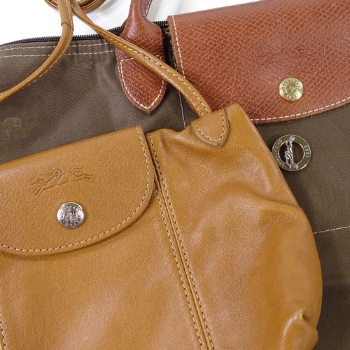 96 - 2 Longchamp handbags