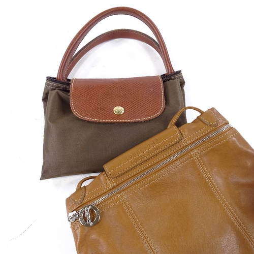 96 - 2 Longchamp handbags