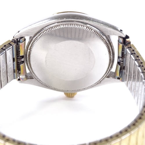 402 - ROLEX - a stainless steel Oyster Perpetual automatic wristwatch, circa 1963, ref. 1002, silvered dia... 