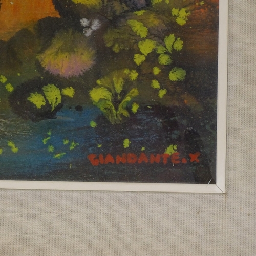 1025 - Giandante X (Dante Pesco 1899 - 1984), oil on board, still life, circa 1960, signed, 19