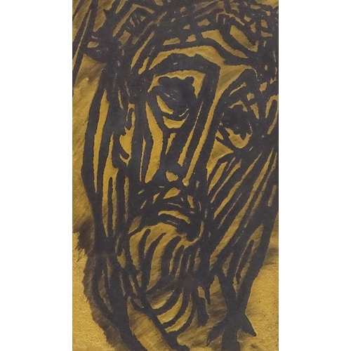 1236 - Rudolf Van Rossem (Dutch 1924 - 2007), hand coloured etching, Ecce Homo, signed and dated 1962, no. ... 