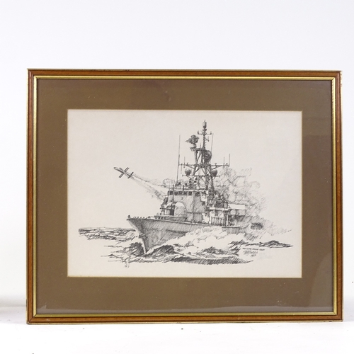 1271 - Tim Johnson, 6 prints, military studies, signed in pencil, from and edition of 75, 11