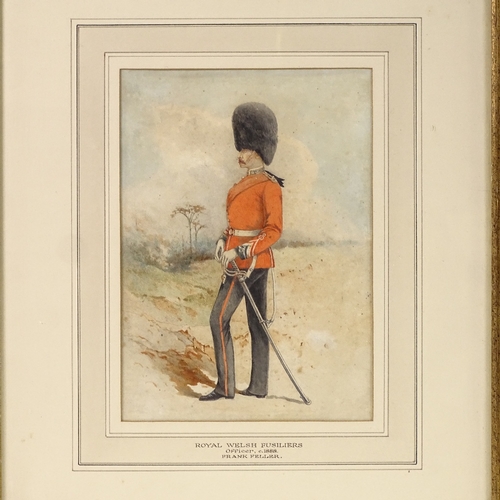 1275 - Edgar Holloway, original watercolour book illustration, Regimental Pets of the British Army, signed,... 