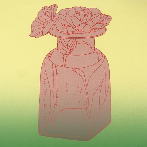 1290 - Derrick Greaves, screen print, square vase, 1981, signed in pencil, no. 175/200, image 20