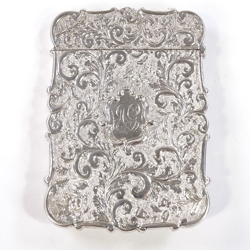 676 - A Victorian silver 