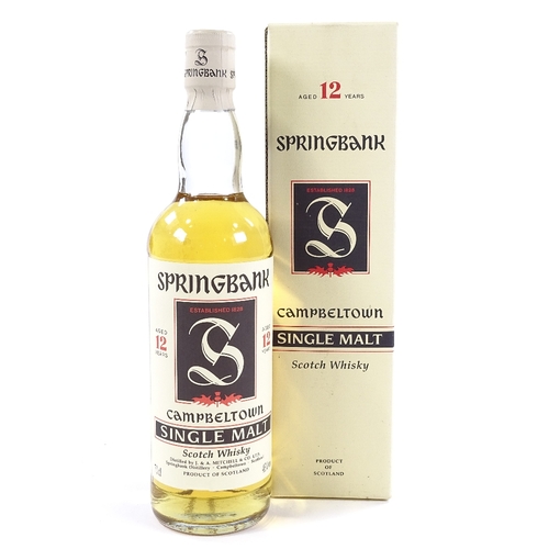 107 - A Bottle of Springbank Single Malt Whisky, Aged 12 Years distilled by J&H Mitchell, Campbeltown, 70c... 