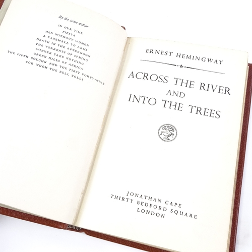 118 - Ernest Hemingway - Across The River Into The Trees, 1st Edition, 1st Impression book 1950, published... 