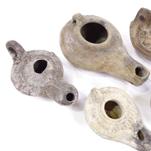 206 - A group of Ancient terracotta oil lamps (6), provenance: local deceased estate