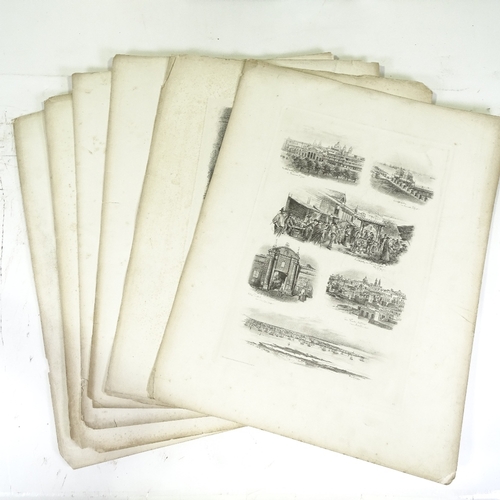 1240 - Folder of prints and engravings, South American subjects