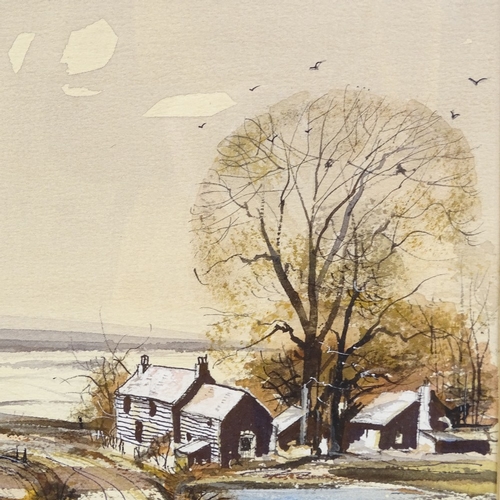 1256 - Rowland Hilder, watercolour, landscape, signed, 10