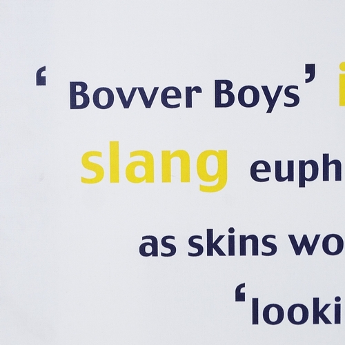 1325 - Print on canvas, Bovver Boys, 24