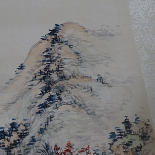 1234 - A Chinese scroll painting