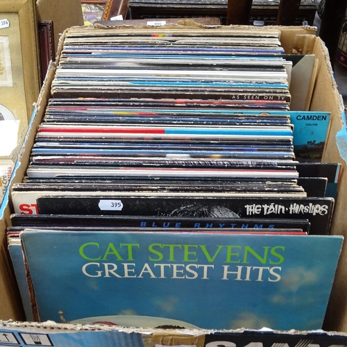 395 - A quantity of various vinyl LP records, including Horslips, Roger Waters, Queen and T Rex