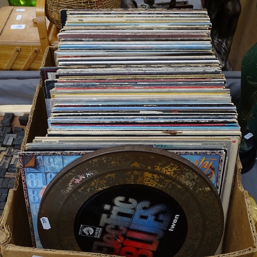 399 - Various vinyl LPs and records, including Pink Floyd, Family, Janis Big Brother & The Holding Company