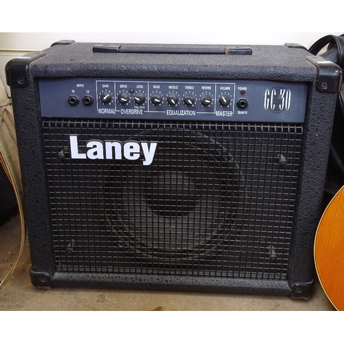 119 - A Laney GC30 amp, length 50cm