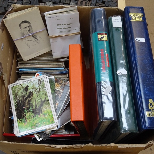 359 - A quantity of various topographical postcards and albums