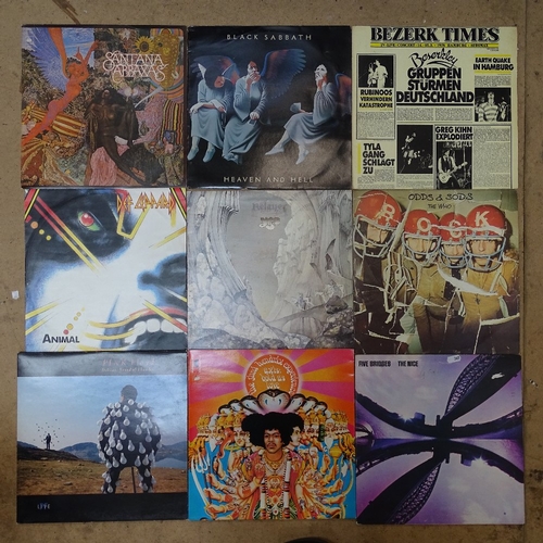 365 - Various vinyl LPs and records, including The Who, The Nice, Jimi Hendrix and Lou Reed