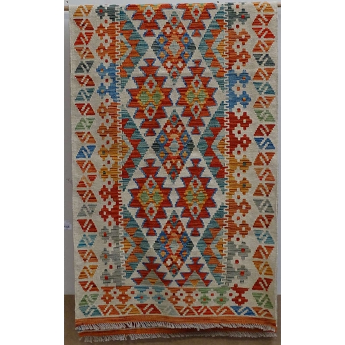 1415 - A Kilim runner, 253cm x 80cm