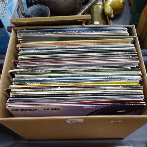 365 - Various vinyl LPs and records, including The Who, The Nice, Jimi Hendrix and Lou Reed