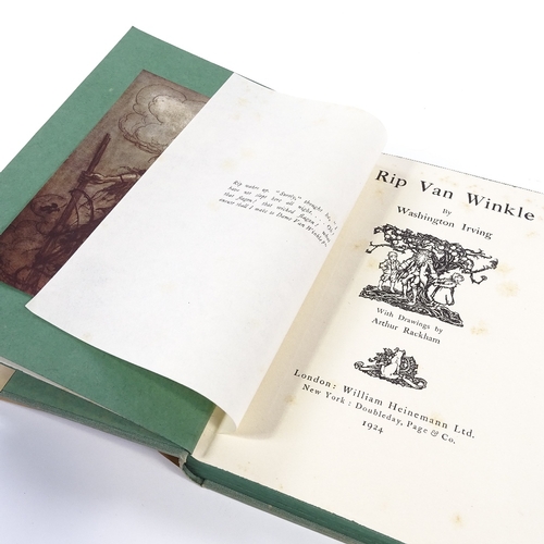 144 - Rip Van Winkle by Washington Irving, published 1924 with illustrations by Arthur Rackham