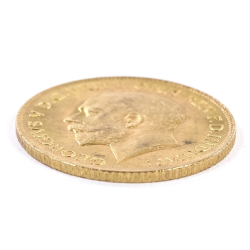 170 - A 1914 George V half sovereign, 4g