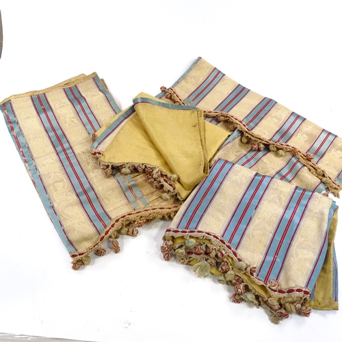 388 - 4 pieces of Turkish Ottoman silk