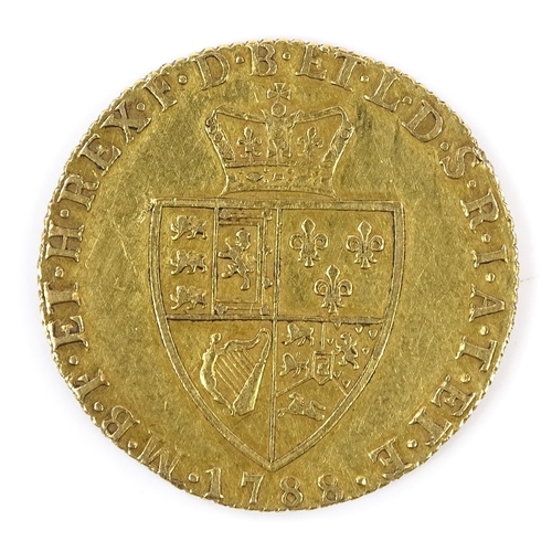 399 - A George III 1788 gold guinea