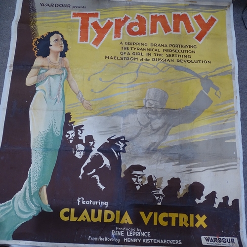 1251 - Reginald D H Reeve (1908 - 1999), large format film poster for Cynara, width 6'5