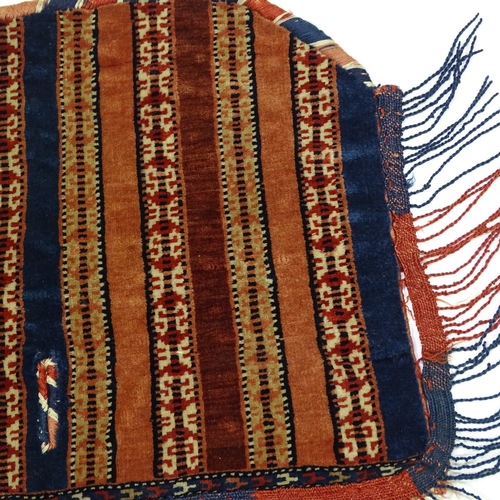 425 - A finely woven early Yomud Turkeman saddle bag