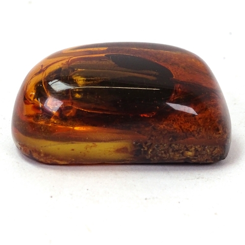 110 - Various Egyptian carved Scarab beetles, novelty creatures in amber, banded agate heart pendant, Geor... 