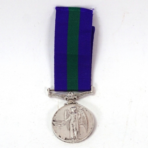 138 - A Queen Elizabeth II General Service medal, to Jnr Tech A J Anderson RAF