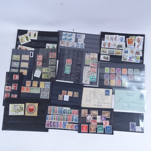 204 - A collection of various loose German stamps