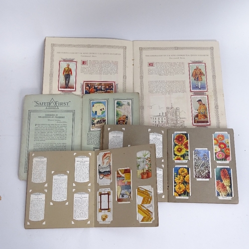 272 - A collection of various topographical postcards and cigarette cards