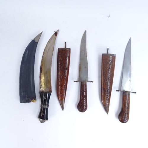 278 - Various Eastern daggers and knives (7)