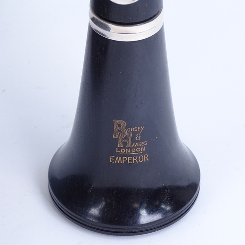 279 - A Boosey & Hawkes Emperor clarinet, cased