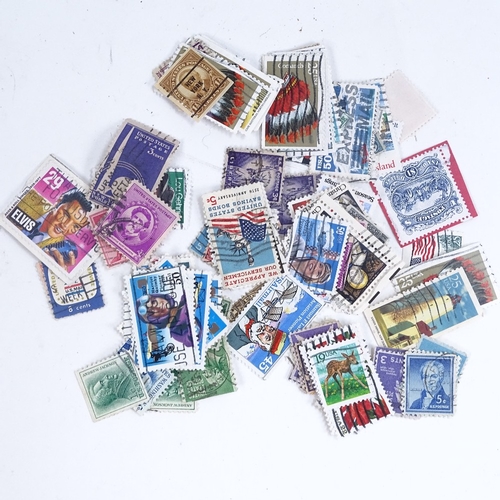 290 - A collection of various American postage stamps