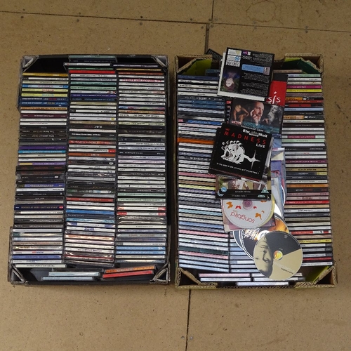 589 - 5 boxes of various CDs