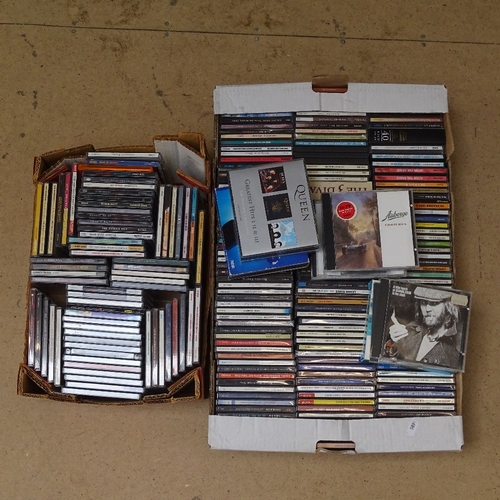 589 - 5 boxes of various CDs