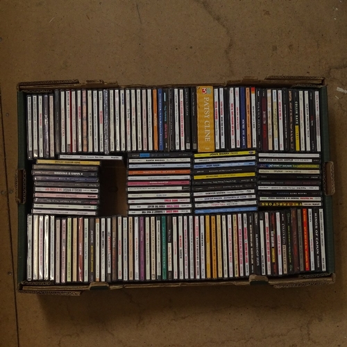 589 - 5 boxes of various CDs