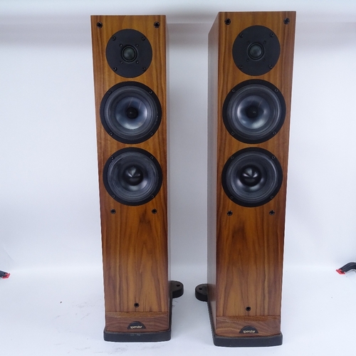 349 - A pair of Spendor S5e floor standing speakers, height 79cm