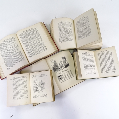 73 - 5 early 20th Century illustrated books, Arthur Rackham's - Book of Pictures, Alice's Adventures in W... 