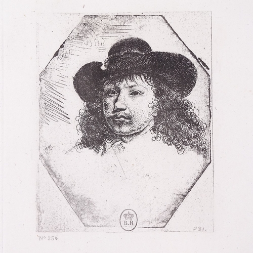 1264 - After Rembrandt, 6 19th century engravings