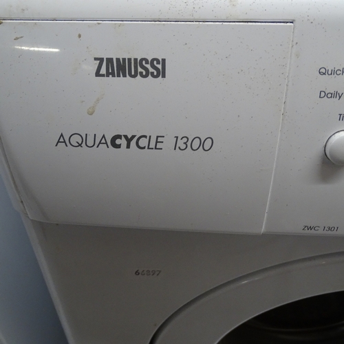 zanussi aquacycle 1300 washing machine