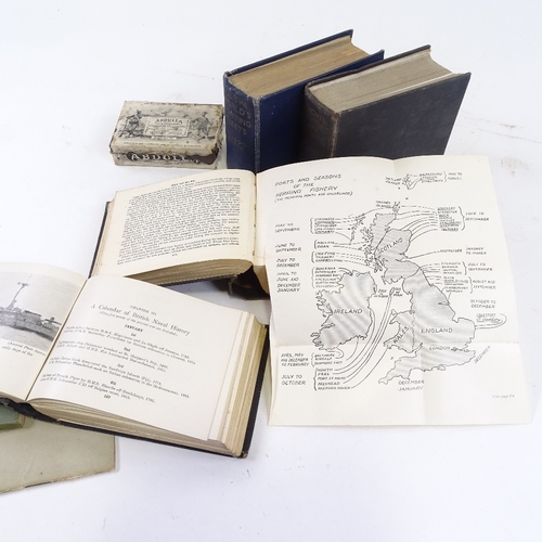 192 - A group of various books, including 4 volumes by Talbot Booth, 2 Second War Period pamphlets, and an... 