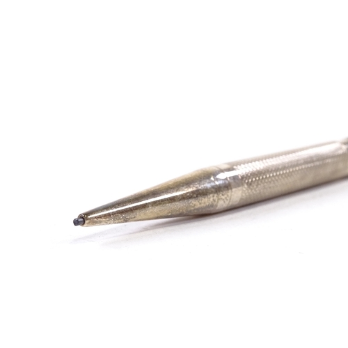 83 - A Yard-O-Led hallmarked silver propelling pencil