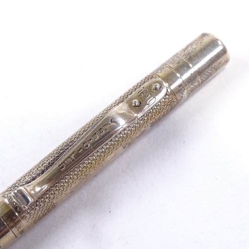 83 - A Yard-O-Led hallmarked silver propelling pencil