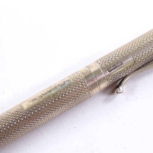 83 - A Yard-O-Led hallmarked silver propelling pencil