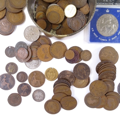 96 - A collection of British pre-decimal coins.