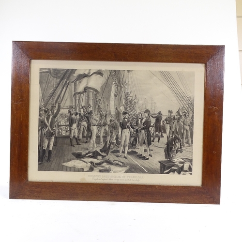 1291 - A pair of monochrome prints, Nelson and Napoleon, image 16