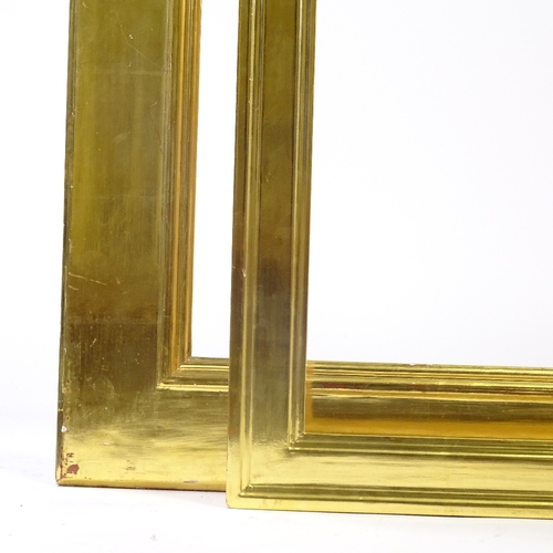 1298 - 2 large gilt frames